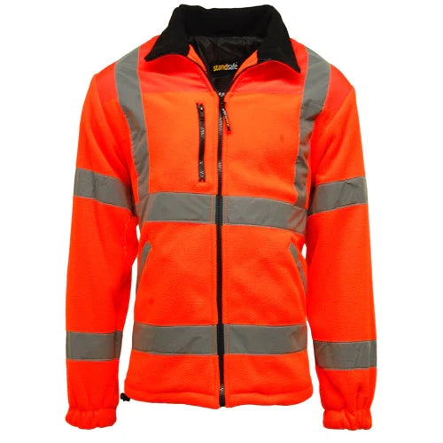 HV022 Hi Vis Fleece Jacket